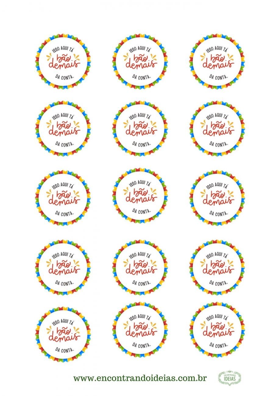 Tags de Festa Junina