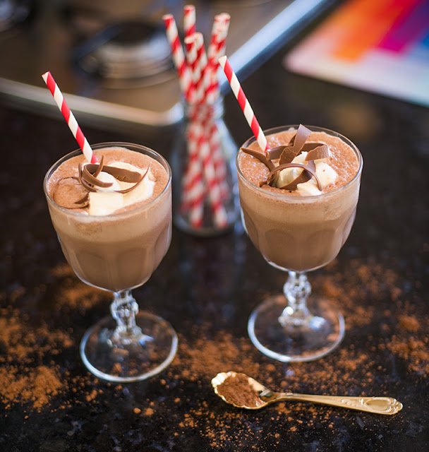 Chocolate Quente Gelado!!