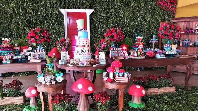 Festa Alice no País das Maravilhas!!