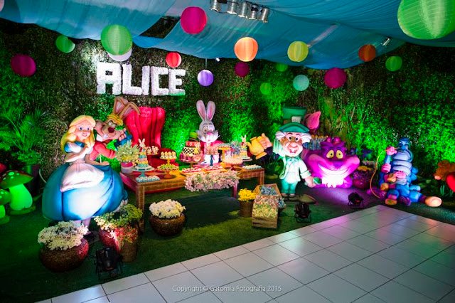Festa Alice no Pais das Maravilhas!!