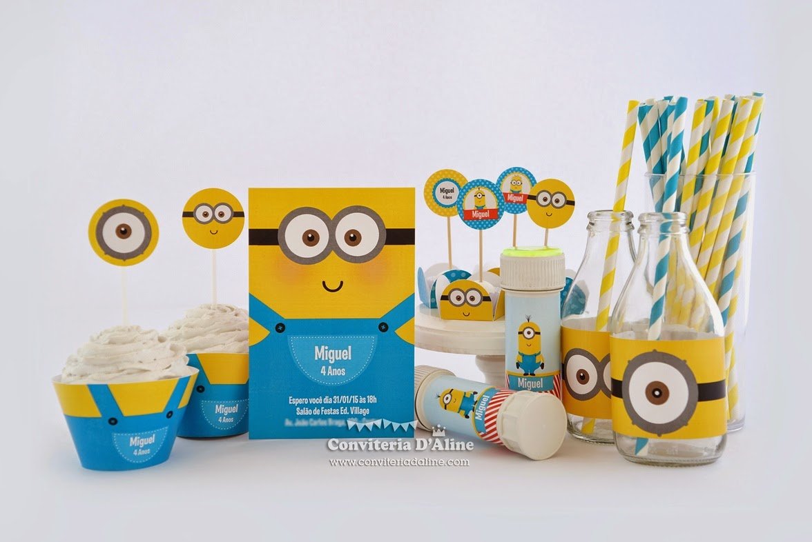 Ideias para Festa Minions!!