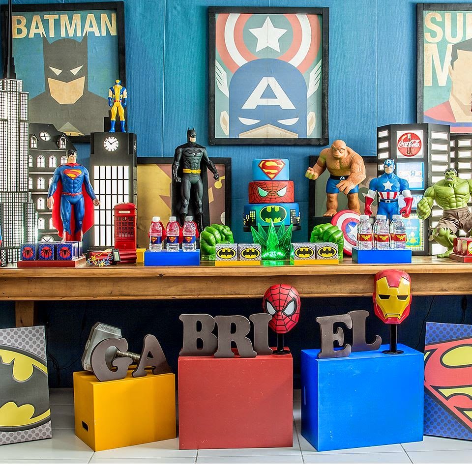 Festa Super Heróis!!