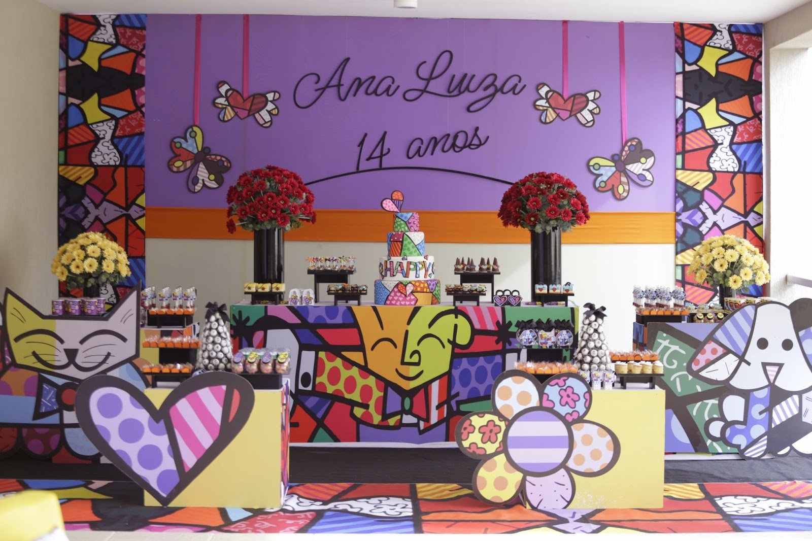 Festa Inspiração Romero Britto!!