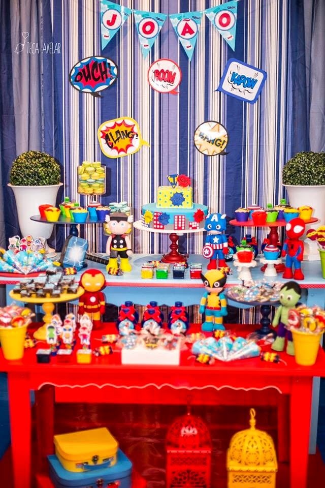 Festa Super Heróis!!  