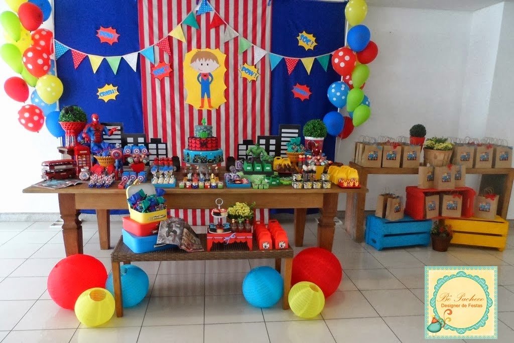 Festa Super Heróis!!
