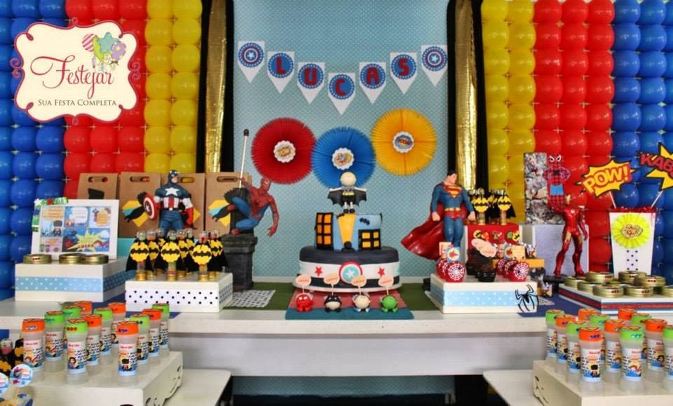 Festa Super Heróis!!