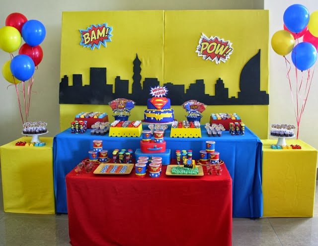 Festa Super Heróis!!!
