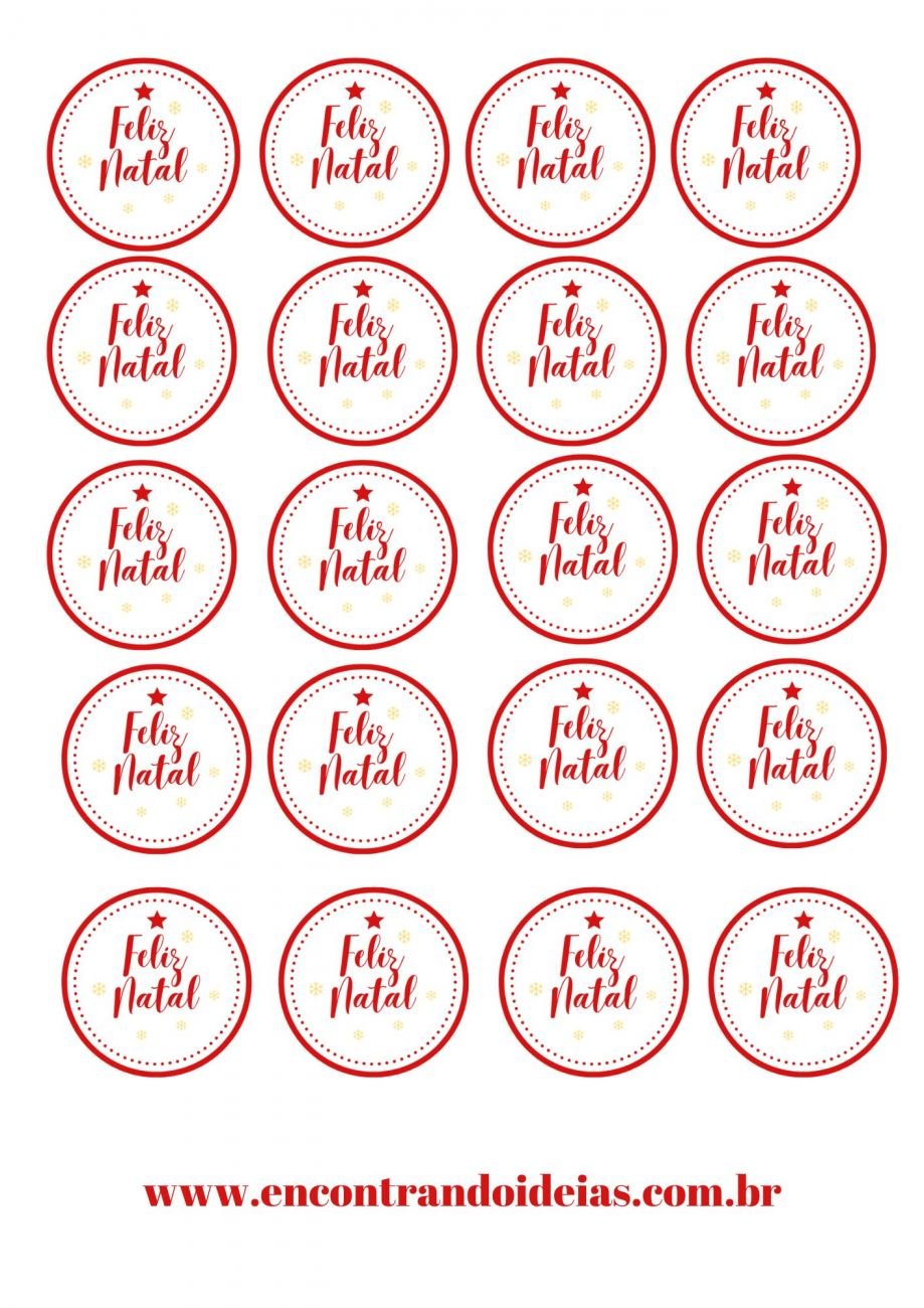 Tags para o Natal