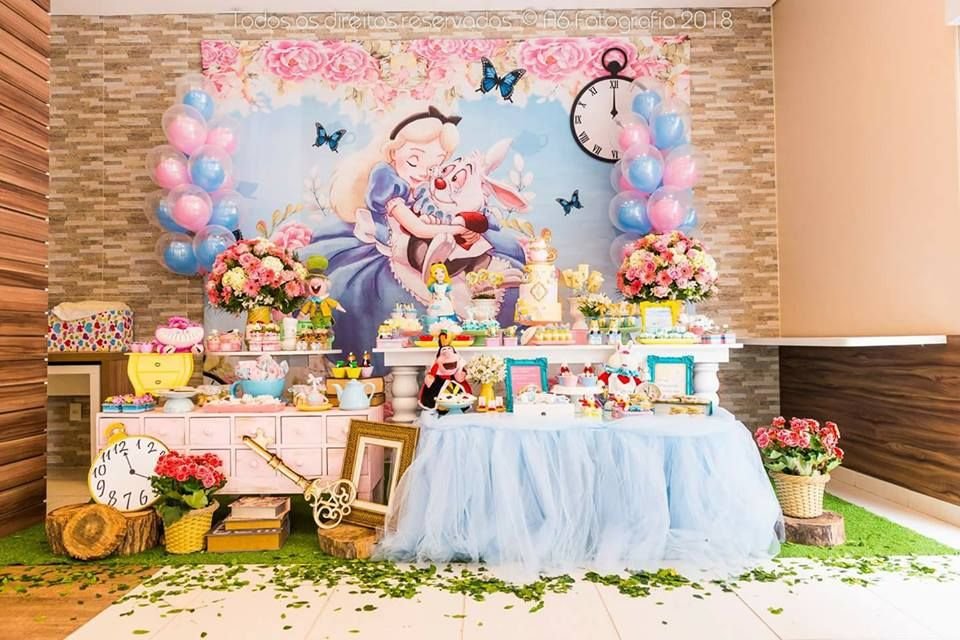Festa Alice no Pais das Maravilhas