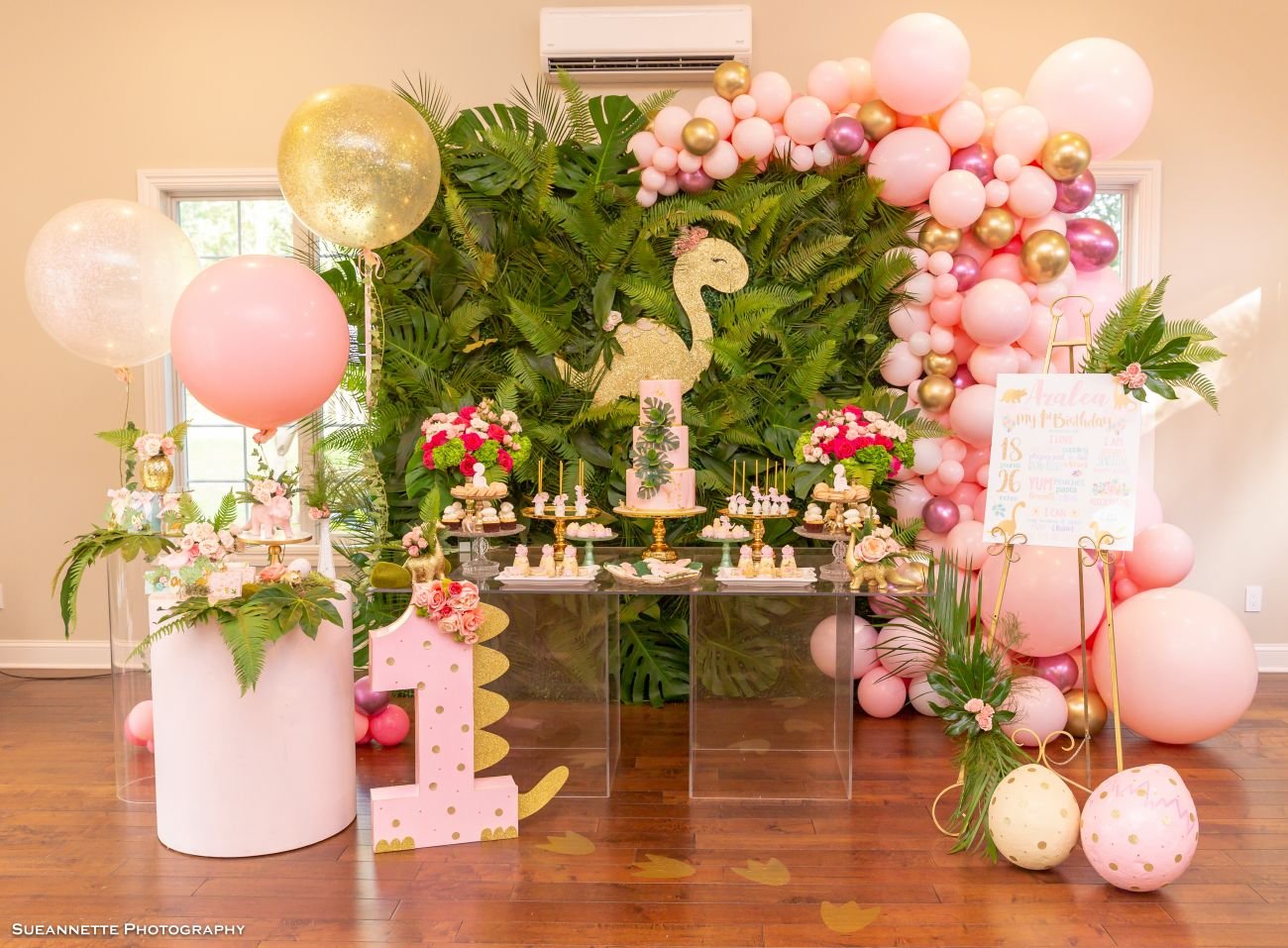 Festa Dinossauro para Menina