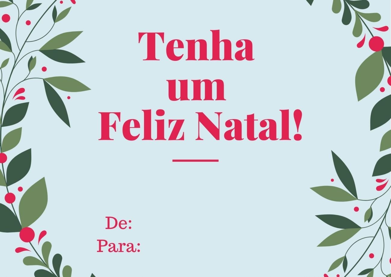 Cartão de Natal 