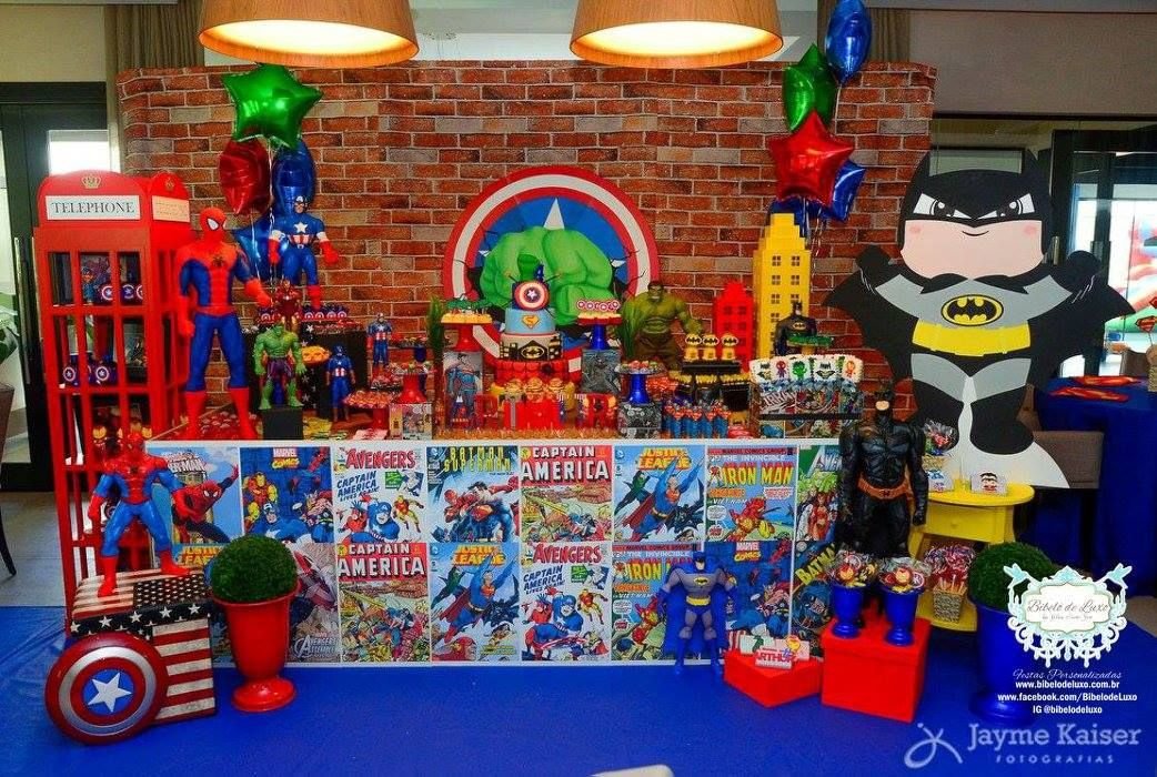 Festa Super Heróis