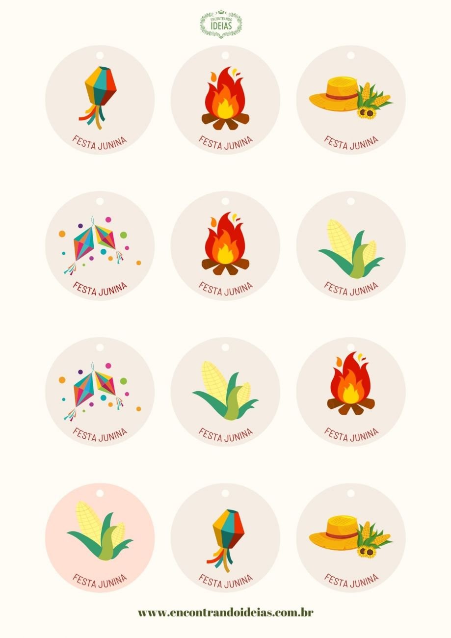 Tags de Festa Junina 