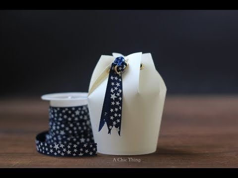 Lembrancinha feita com Copo de Papel!!