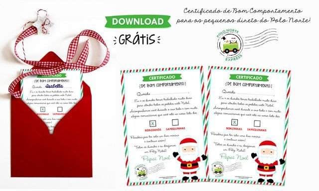 Certificado de Bom Comportamento!!