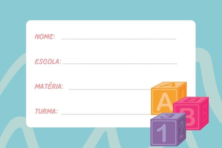 Etiqueta Escolar