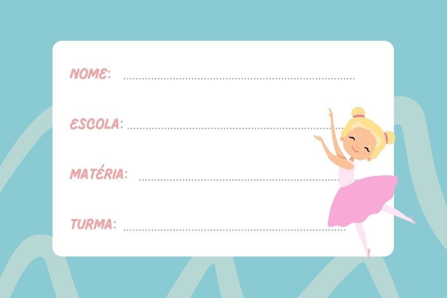 Etiqueta Escolar