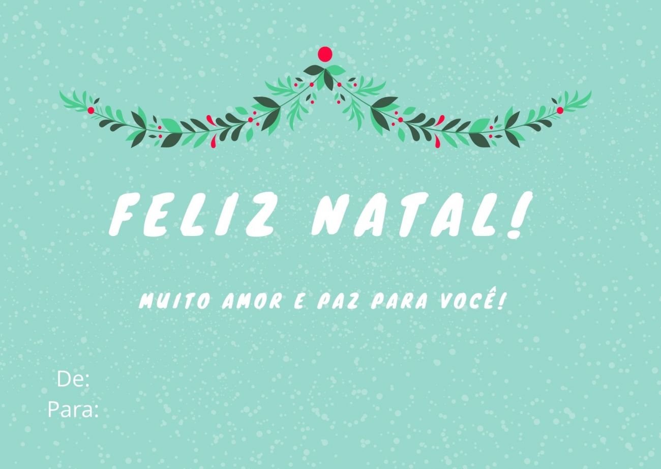 Cartão de Natal