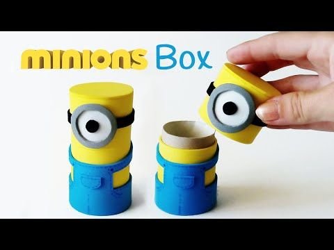 Tutorial: Caixinha dos Minions!!